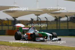 17.04.2009 Shanghai, China,  Adrian Sutil (GER), Force India F1 Team, VJM-02, VJM02, VJM 02- Formula 1 World Championship, Rd 3, Chinese Grand Prix, Friday Practice