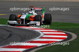 17.04.2009 Shanghai, China,  Adrian Sutil (GER), Force India F1 Team, VJM-02, VJM02, VJM 02 ogg the track - Formula 1 World Championship, Rd 3, Chinese Grand Prix, Friday Practice