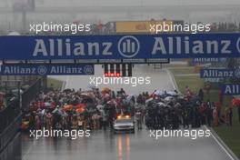 19.04.2009 Shanghai, China,  Grid - Formula 1 World Championship, Rd 3, Chinese Grand Prix, Sunday Pre-Race Grid