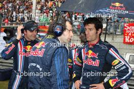 19.04.2009 Shanghai, China,  Mark Webber (AUS), Red Bull Racing - Formula 1 World Championship, Rd 3, Chinese Grand Prix, Sunday Pre-Race Grid