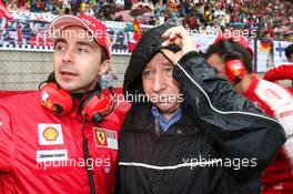 19.04.2009 Shanghai, China,  Nicolas Todt (FRA), Manager of Felipe Massa with his father Jean Todt (FRA), Scuderia Ferrari - Formula 1 World Championship, Rd 3, Chinese Grand Prix, Sunday Pre-Race Grid