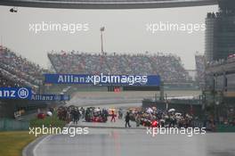 19.04.2009 Shanghai, China,  grid - Formula 1 World Championship, Rd 3, Chinese Grand Prix, Sunday Pre-Race Grid