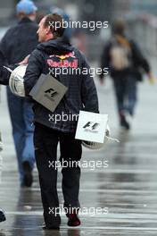 19.04.2009 Shanghai, China,  Christian Horner (GBR), Red Bull Racing, Sporting Director - Formula 1 World Championship, Rd 3, Chinese Grand Prix, Sunday Podium