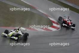 19.04.2009 Shanghai, China,  Jenson Button (GBR), Brawn GP, BGP001, BGP 001 - Formula 1 World Championship, Rd 3, Chinese Grand Prix, Sunday Race