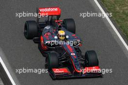 18.04.2009 Shanghai, China,  Lewis Hamilton (GBR), McLaren Mercedes, MP4-24 - Formula 1 World Championship, Rd 3, Chinese Grand Prix, Saturday Qualifying