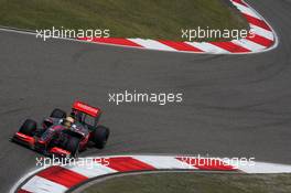 18.04.2009 Shanghai, China,  Lewis Hamilton (GBR), McLaren Mercedes, MP4-24 - Formula 1 World Championship, Rd 3, Chinese Grand Prix, Saturday Practice