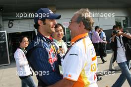 18.04.2009 Shanghai, China,  Mark Webber (AUS), Red Bull Racing - Formula 1 World Championship, Rd 3, Chinese Grand Prix, Saturday Qualifying