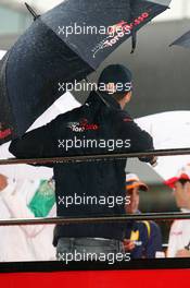19.04.2009 Shanghai, China,  Sébastien Buemi (SUI), Scuderia Toro Rosso in the rain - Formula 1 World Championship, Rd 3, Chinese Grand Prix, Sunday