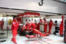 19.04.2009 Shanghai, China,  Car of Felipe Massa (BRA), Scuderia Ferrai r- Formula 1 World Championship, Rd 3, Chinese Grand Prix, Sunday