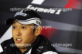 16.04.2009 Shanghai, China,  Kazuki Nakajima (JPN), Williams F1 Team - Formula 1 World Championship, Rd 3, Chinese Grand Prix, Thursday Press Conference