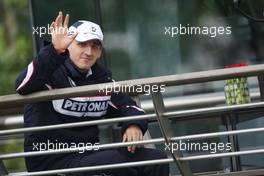 16.04.2009 Shanghai, China,  Robert Kubica (POL),  BMW Sauber F1 Team - Formula 1 World Championship, Rd 3, Chinese Grand Prix, Thursday