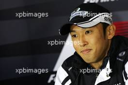 16.04.2009 Shanghai, China,  Kazuki Nakajima (JPN), Williams F1 Team - Formula 1 World Championship, Rd 3, Chinese Grand Prix, Thursday Press Conference