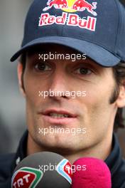 16.04.2009 Shanghai, China,  Mark Webber (AUS), Red Bull Racing - Formula 1 World Championship, Rd 3, Chinese Grand Prix, Thursday