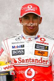 26.03.2009 Melbourne, Australia,  Lewis Hamilton (GBR), McLaren Mercedes - Formula 1 World Championship, Rd 1, Australian Grand Prix, Helmets and Portraits