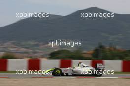 08.05.2009 Barcelona, Spain,  Jenson Button (GBR), Brawn GP, BGP001, BGP 001- Formula 1 World Championship, Rd 5, Spanish Grand Prix, Friday Practice