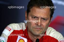08.05.2009 Barcelona, Spain,  Aldo Costa (ITA), Scuderia Ferrari - Formula 1 World Championship, Rd 5, Spanish Grand Prix, Friday Press Conference