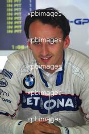 08.05.2009 Barcelona, Spain,  Robert Kubica (POL),  BMW Sauber F1 Team - Formula 1 World Championship, Rd 5, Spanish Grand Prix, Friday Practice