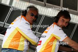 08.05.2009 Barcelona, Spain,  Flavio Briatore (ITA), Renault F1 Team, Team Chief, Managing Director - Formula 1 World Championship, Rd 5, Spanish Grand Prix, Friday Practice