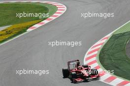 08.05.2009 Barcelona, Spain,  Kimi Raikkonen (FIN), Räikkönen, Scuderia Ferrari - Formula 1 World Championship, Rd 5, Spanish Grand Prix, Friday Practice