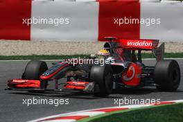 08.05.2009 Barcelona, Spain,  Lewis Hamilton (GBR), McLaren Mercedes, MP4-24 - Formula 1 World Championship, Rd 5, Spanish Grand Prix, Friday Practice