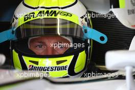 08.05.2009 Barcelona, Spain,  Jenson Button (GBR), Brawn GP - Formula 1 World Championship, Rd 5, Spanish Grand Prix, Friday Practice