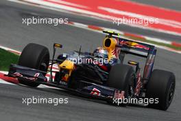 08.05.2009 Barcelona, Spain,  Sebastian Vettel (GER), Red Bull Racing, RB5 - Formula 1 World Championship, Rd 5, Spanish Grand Prix, Friday Practice