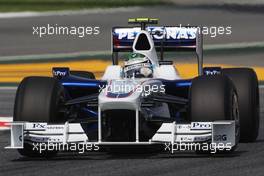 08.05.2009 Barcelona, Spain,  Nick Heidfeld (GER), BMW Sauber F1 Team, F1.09 - Formula 1 World Championship, Rd 5, Spanish Grand Prix, Friday Practice
