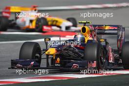 08.05.2009 Barcelona, Spain,  Sebastian Vettel (GER), Red Bull Racing, RB5 - Formula 1 World Championship, Rd 5, Spanish Grand Prix, Friday Practice