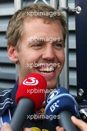 08.05.2009 Barcelona, Spain,  Sebastian Vettel (GER), Red Bull Racing  - Formula 1 World Championship, Rd 5, Spanish Grand Prix, Friday