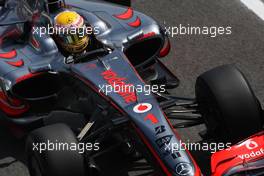 08.05.2009 Barcelona, Spain,  Lewis Hamilton (GBR), McLaren Mercedes, MP4-24 - Formula 1 World Championship, Rd 5, Spanish Grand Prix, Friday Practice