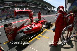 08.05.2009 Barcelona, Spain,  Felipe Massa (BRA), Scuderia Ferrari  - Formula 1 World Championship, Rd 5, Spanish Grand Prix, Friday Practice
