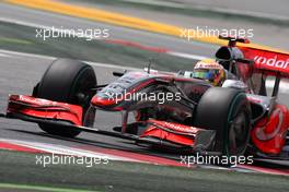 08.05.2009 Barcelona, Spain,  Lewis Hamilton (GBR), McLaren Mercedes, MP4-24 - Formula 1 World Championship, Rd 5, Spanish Grand Prix, Friday Practice