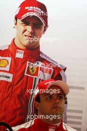 08.05.2009 Barcelona, Spain,  Felipe Massa (BRA), Scuderia Ferrari, Pitlane, Box, Garage - Formula 1 World Championship, Rd 5, Spanish Grand Prix, Friday Practice