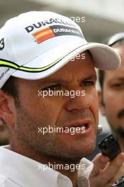 08.05.2009 Barcelona, Spain,  Rubens Barrichello (BRA), Brawn GP  - Formula 1 World Championship, Rd 5, Spanish Grand Prix, Friday