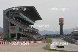 08.05.2009 Barcelona, Spain,  Timo Glock (GER), Toyota F1 Team, TF109 - Formula 1 World Championship, Rd 5, Spanish Grand Prix, Friday Practice