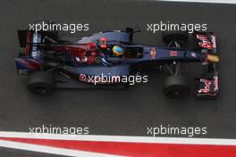 08.05.2009 Barcelona, Spain,  Sebastian Bourdais (FRA), Scuderia Toro Rosso, STR4, STR04, STR-04 - Formula 1 World Championship, Rd 5, Spanish Grand Prix, Friday Practice