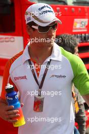 08.05.2009 Barcelona, Spain,  Adrian Sutil (GER), Force India F1 Team - Formula 1 World Championship, Rd 5, Spanish Grand Prix, Friday