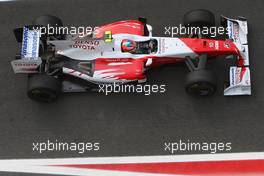 08.05.2009 Barcelona, Spain,  Timo Glock (GER), Toyota F1 Team, TF109 - Formula 1 World Championship, Rd 5, Spanish Grand Prix, Friday Practice