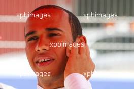 10.05.2009 Barcelona, Spain,  Lewis Hamilton (GBR), McLaren Mercedes  - Formula 1 World Championship, Rd 5, Spanish Grand Prix, Sunday Pre-Race Grid