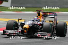 09.05.2009 Barcelona, Spain,  Mark Webber (AUS), Red Bull Racing, RB5 - Formula 1 World Championship, Rd 5, Spanish Grand Prix, Saturday Qualifying