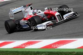 09.05.2009 Barcelona, Spain,  Jarno Trulli (ITA), Toyota Racing, TF109 - Formula 1 World Championship, Rd 5, Spanish Grand Prix, Saturday Practice