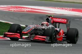 09.05.2009 Barcelona, Spain,  Heikki Kovalainen (FIN), McLaren Mercedes, MP4-24 - Formula 1 World Championship, Rd 5, Spanish Grand Prix, Saturday Qualifying