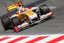 09.05.2009 Barcelona, Spain,  Fernando Alonso (ESP), Renault F1 Team, R29 - Formula 1 World Championship, Rd 5, Spanish Grand Prix, Saturday Practice