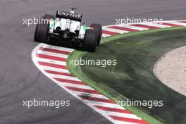 09.05.2009 Barcelona, Spain,  Adrian Sutil (GER), Force India F1 Team  - Formula 1 World Championship, Rd 5, Spanish Grand Prix, Saturday Practice