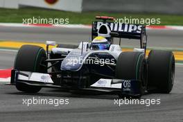 09.05.2009 Barcelona, Spain,  Nico Rosberg (GER), Williams F1 Team, FW31 - Formula 1 World Championship, Rd 5, Spanish Grand Prix, Saturday Qualifying