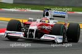 09.05.2009 Barcelona, Spain,  Timo Glock (GER), Toyota F1 Team, TF109 - Formula 1 World Championship, Rd 5, Spanish Grand Prix, Saturday Qualifying