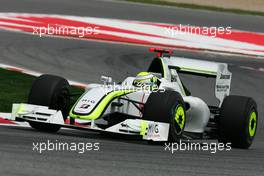 09.05.2009 Barcelona, Spain,  Jenson Button (GBR), Brawn GP, BGP001, BGP 001 - Formula 1 World Championship, Rd 5, Spanish Grand Prix, Saturday Qualifying