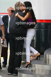 09.05.2009 Barcelona, Spain, Nicole Scherzinger (USA), Singer in the Pussycat Dolls and girlfriend of Lewis Hamilton (GBR), McLaren Mercedes - Formula 1 World Championship, Rd 5, Spanish Grand Prix, Saturday