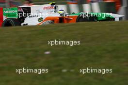 09.05.2009 Barcelona, Spain,  Giancarlo Fisichella (ITA), Force India F1 Team, VJM-02, VJM02,- Formula 1 World Championship, Rd 5, Spanish Grand Prix, Saturday Practice