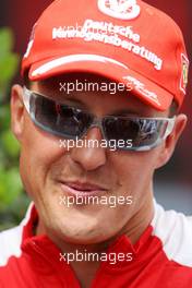 09.05.2009 Barcelona, Spain,  Michael Schumacher (GER), Test Driver, Scuderia Ferrari - Formula 1 World Championship, Rd 5, Spanish Grand Prix, Saturday